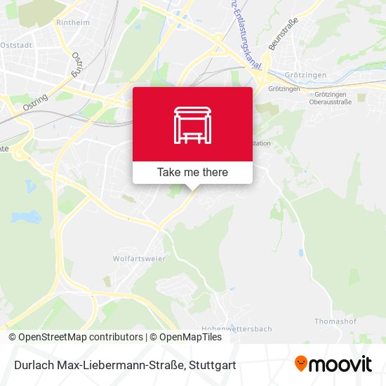 Durlach Max-Liebermann-Straße map