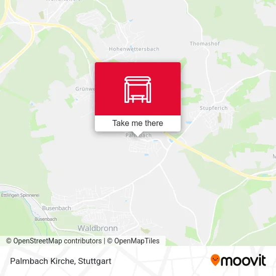 Карта Palmbach Kirche