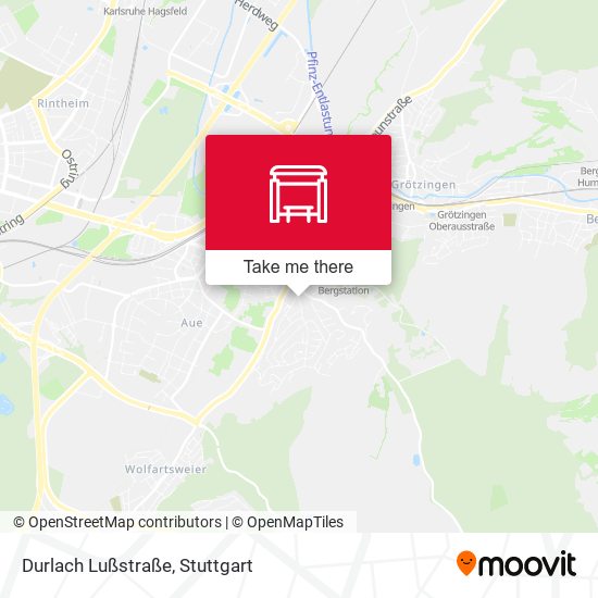 Durlach Lußstraße map