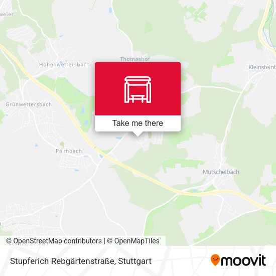 Stupferich Rebgärtenstraße map