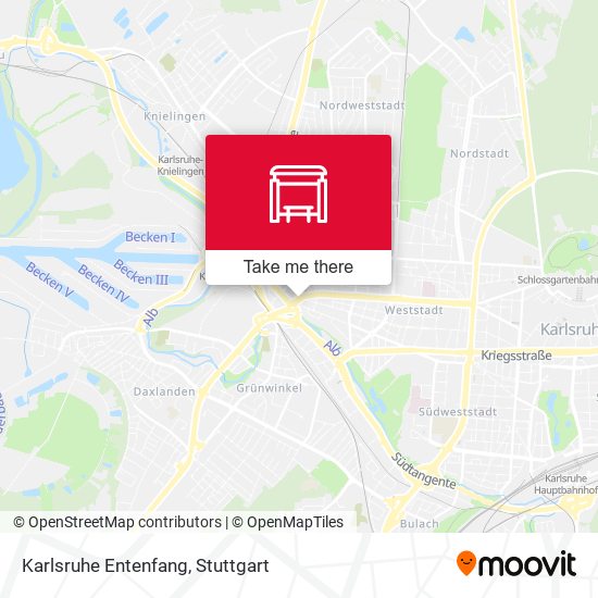 Карта Karlsruhe Entenfang