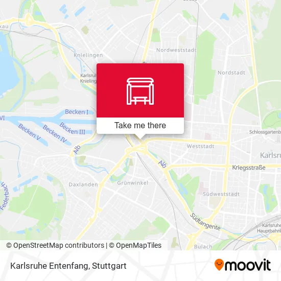 Карта Karlsruhe Entenfang