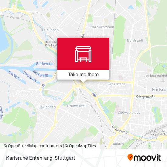 Карта Karlsruhe Entenfang