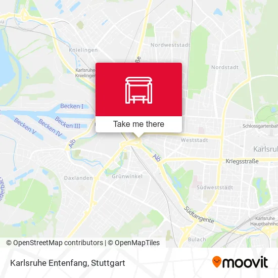 Карта Karlsruhe Entenfang