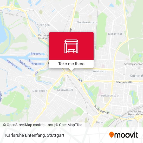 Карта Karlsruhe Entenfang