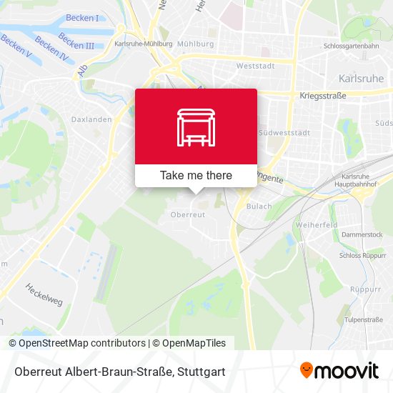 Oberreut Albert-Braun-Straße map
