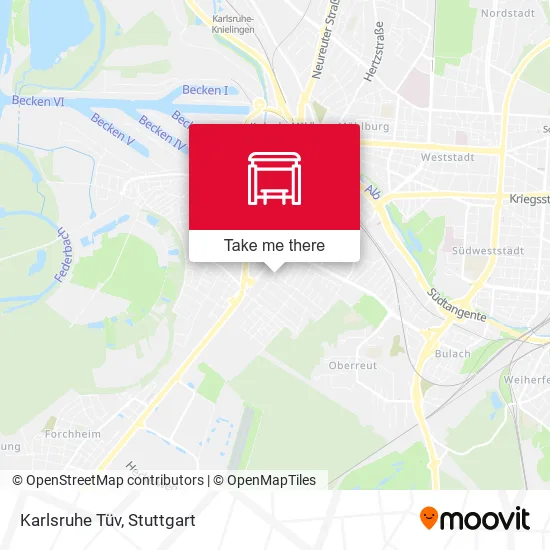 Карта Karlsruhe Tüv
