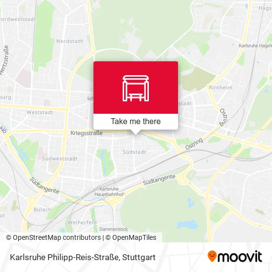 Карта Karlsruhe Philipp-Reis-Straße