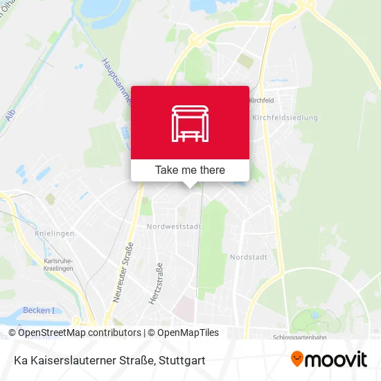 Карта Ka Kaiserslauterner Straße