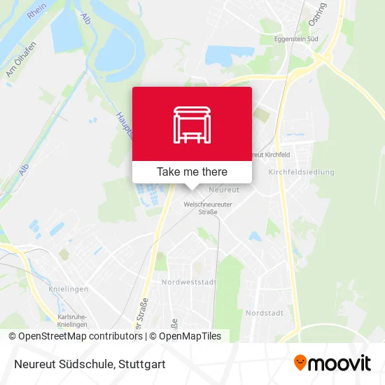 Карта Neureut Südschule