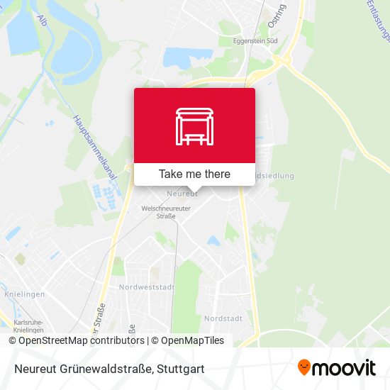 Neureut Grünewaldstraße map