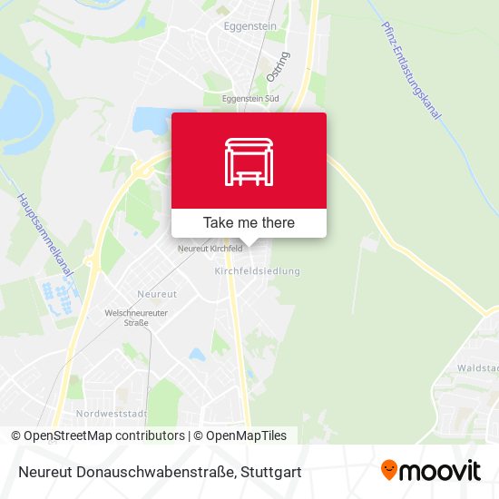 Neureut Donauschwabenstraße map