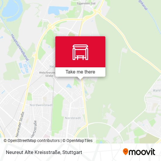 Neureut Alte Kreisstraße map