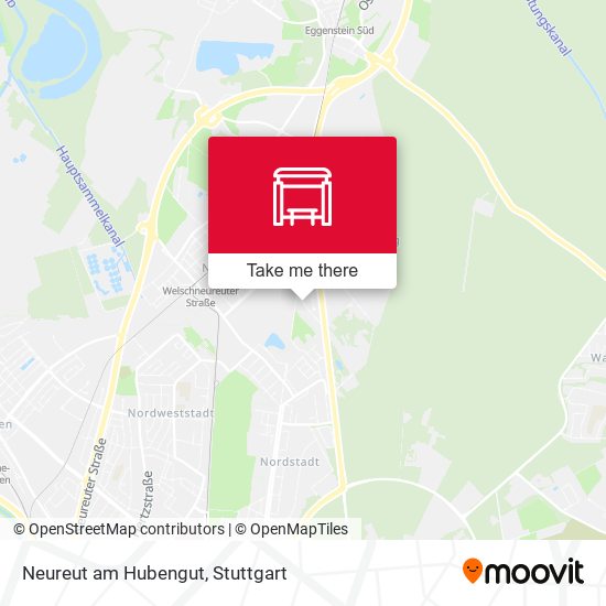 Neureut am Hubengut map