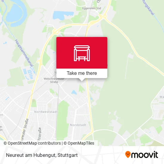 Карта Neureut am Hubengut