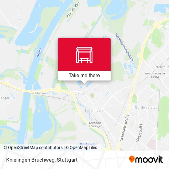 Карта Knielingen Bruchweg