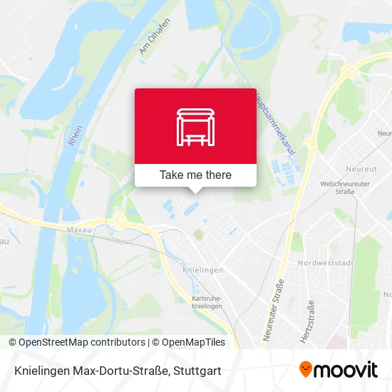 Карта Knielingen Max-Dortu-Straße