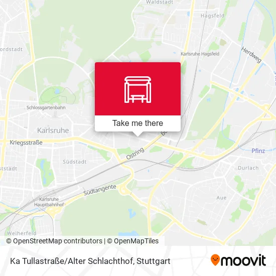 Карта Ka Tullastraße / Alter Schlachthof