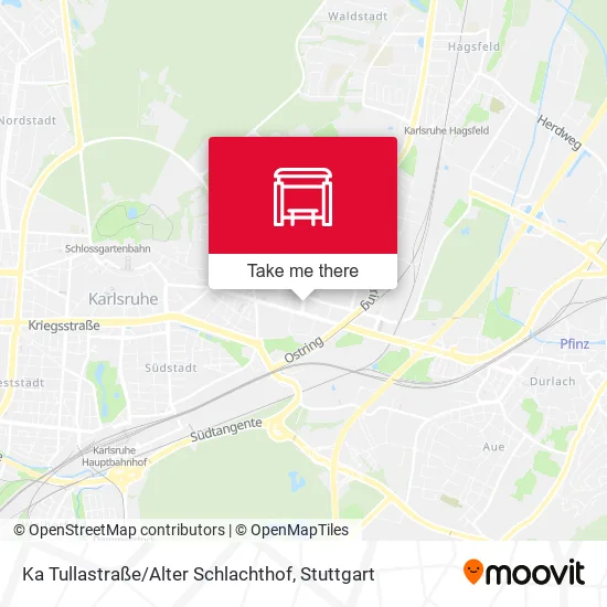 Карта Ka Tullastraße / Alter Schlachthof