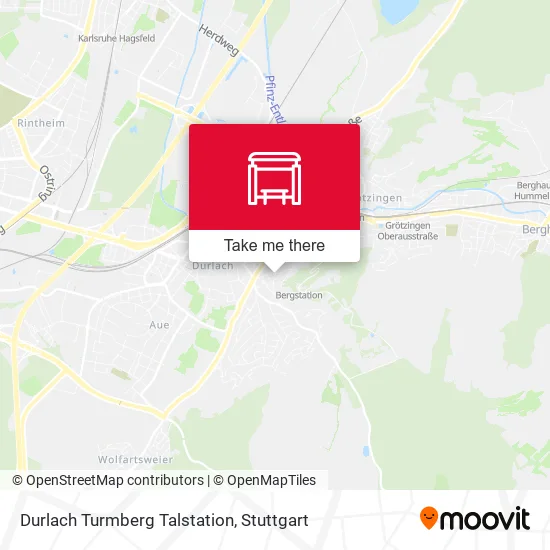 Карта Durlach Turmberg Talstation