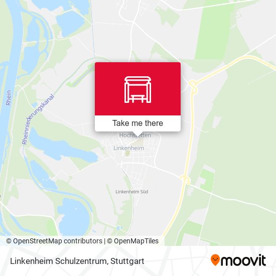 Linkenheim Schulzentrum map