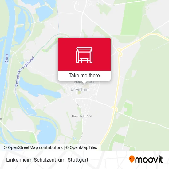 Карта Linkenheim Schulzentrum