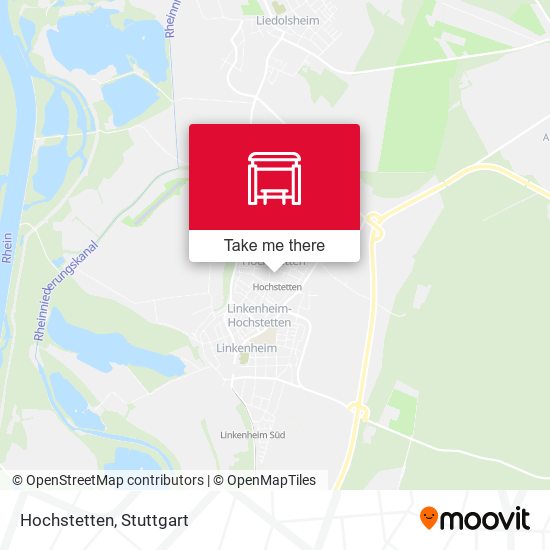 Карта Hochstetten