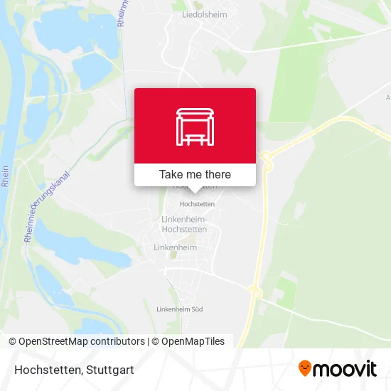 Карта Hochstetten