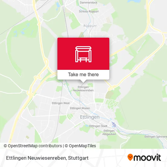 Карта Ettlingen Neuwiesenreben