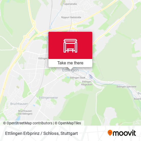 Ettlingen Erbprinz / Schloss map