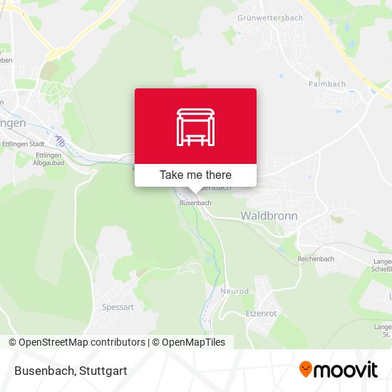 Карта Busenbach