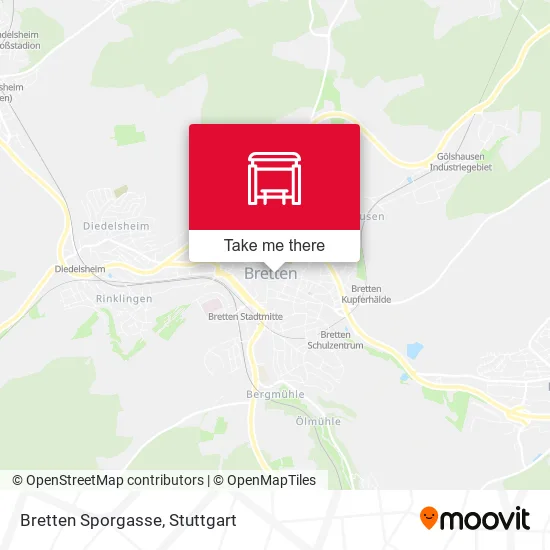 Карта Bretten Sporgasse