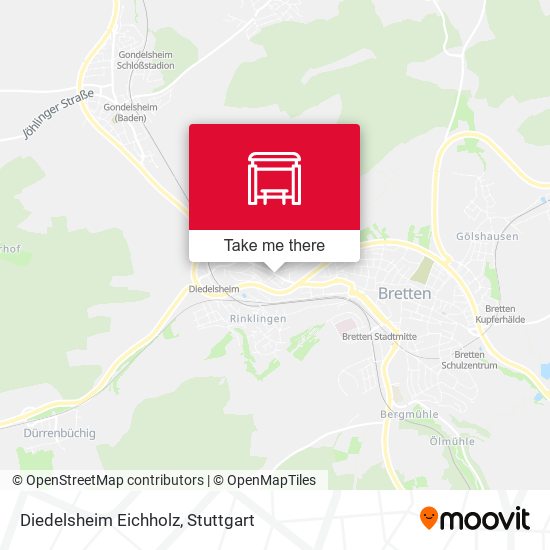 Карта Diedelsheim Eichholz
