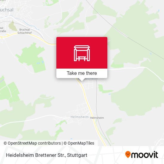 Карта Heidelsheim Brettener Str.