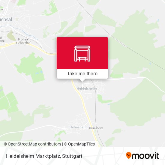 Heidelsheim Marktplatz map