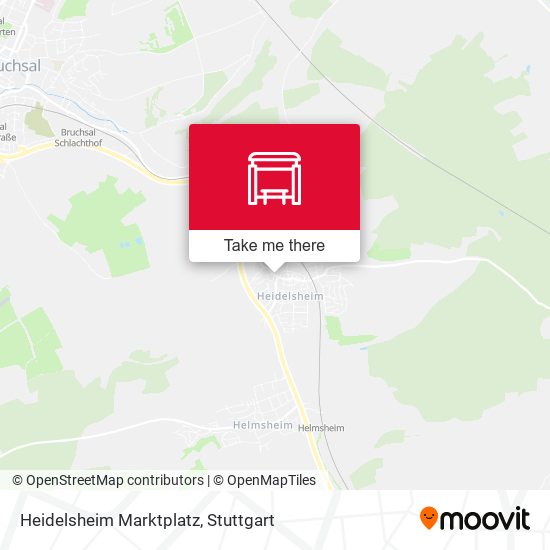 Heidelsheim Marktplatz map