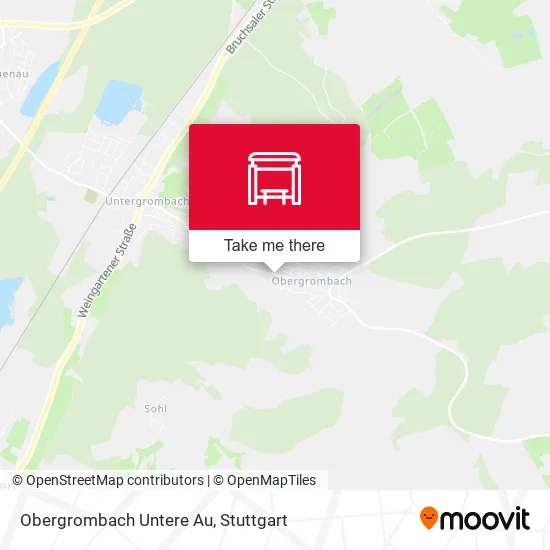 Карта Obergrombach Untere Au