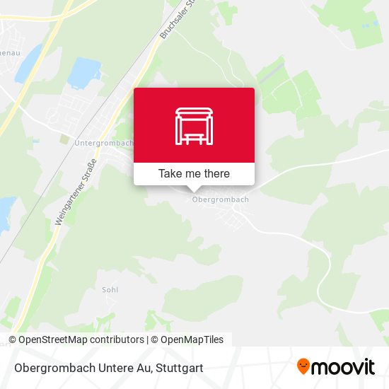 Obergrombach Untere Au map
