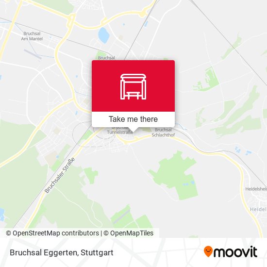 Карта Bruchsal Eggerten