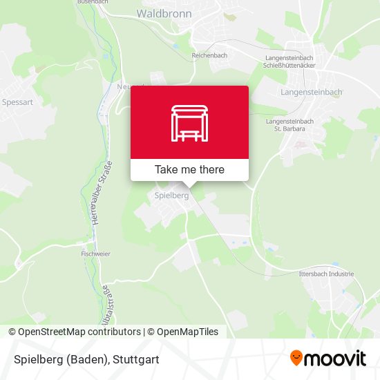 Spielberg (Baden) map