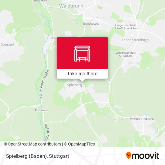 Карта Spielberg (Baden)