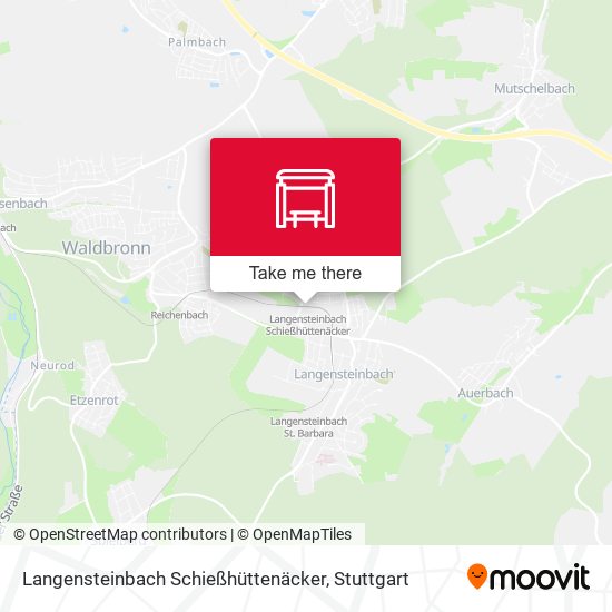 Langensteinbach Schießhüttenäcker map