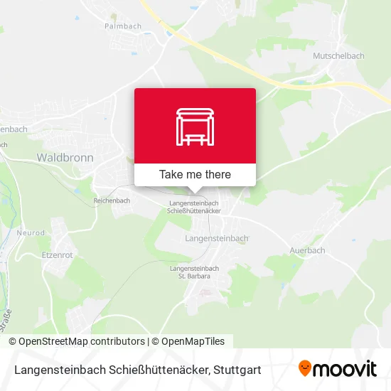 Карта Langensteinbach Schießhüttenäcker