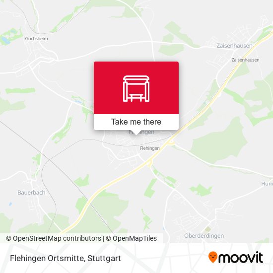 Карта Flehingen Ortsmitte
