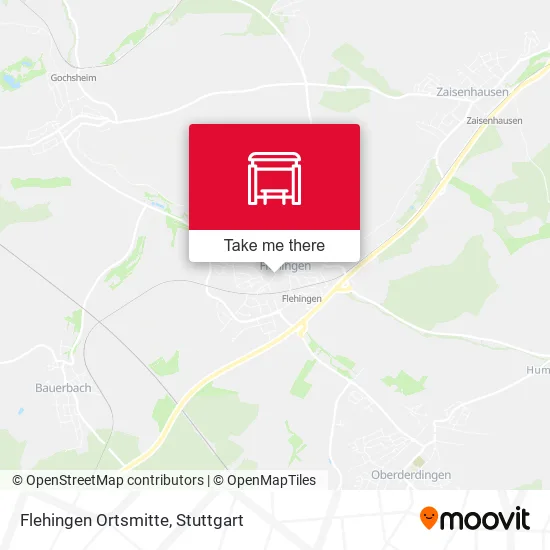 Карта Flehingen Ortsmitte