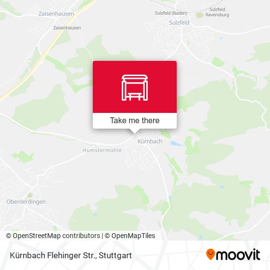Карта Kürnbach Flehinger Str.