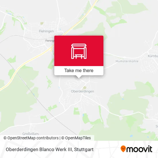 Карта Oberderdingen Blanco Werk III