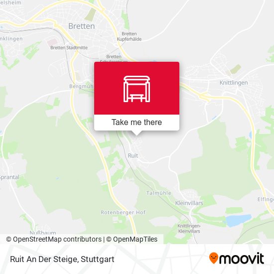 Карта Ruit An Der Steige
