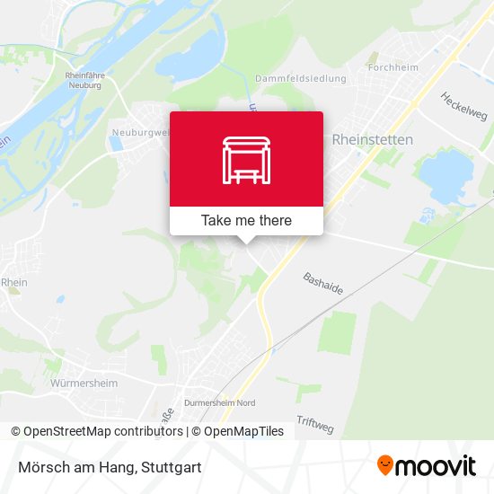 Карта Mörsch am Hang