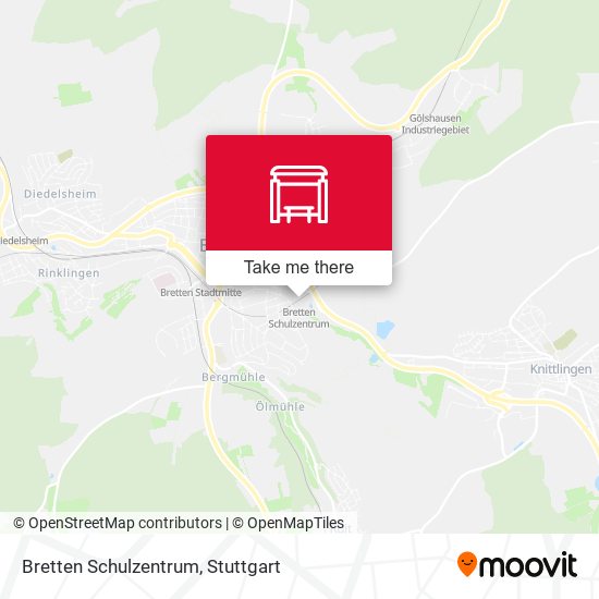 Bretten Schulzentrum map